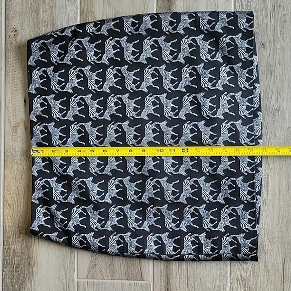 J. Crew size 4 zebra pattern pencil mini skirt - Picture 4 of 7